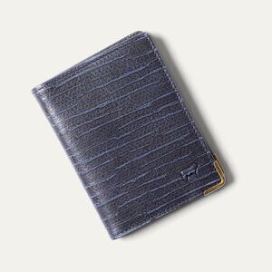 WILLIAM Italian Leather Twofold Card Case